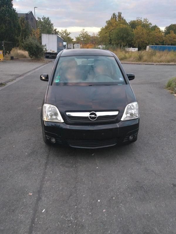 Schwarz Gebraucht 2007 Opel Meriva Van / Kleinbus | 600 € (Superpreis) - Bild 1/4