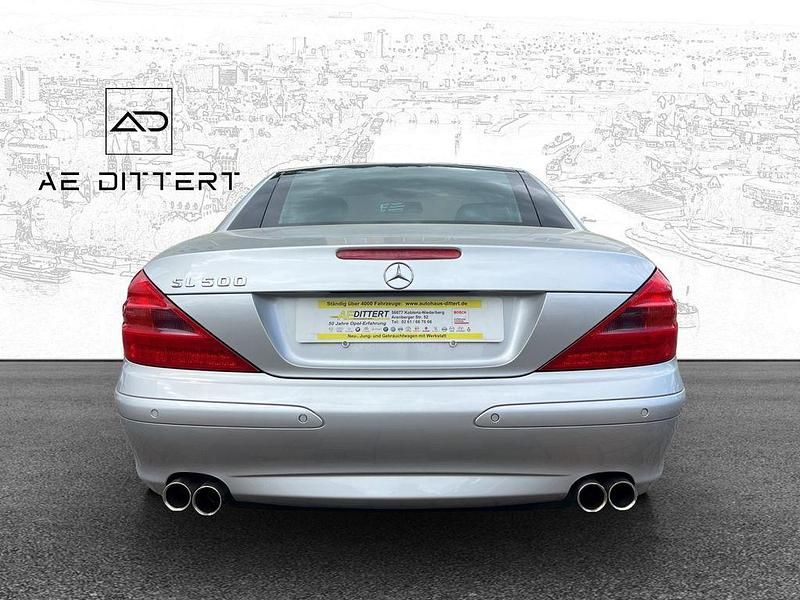 Gebraucht Mercedes SL500 306 PS (225 kW) 2001 Silber Cabrio