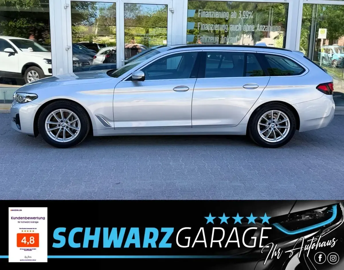 Brugt BMW 530 Performance 286 HK (210 kW) 2021 Sølv Stationcar