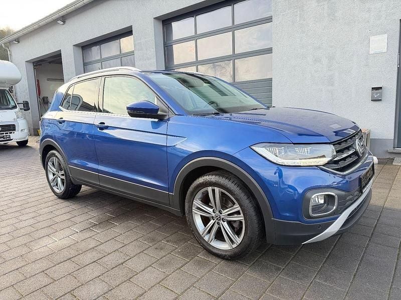 Blau Gebraucht 2019 VW T-Cross Style SUV | 17.950 € (Guter Preis) - Bild 1/4