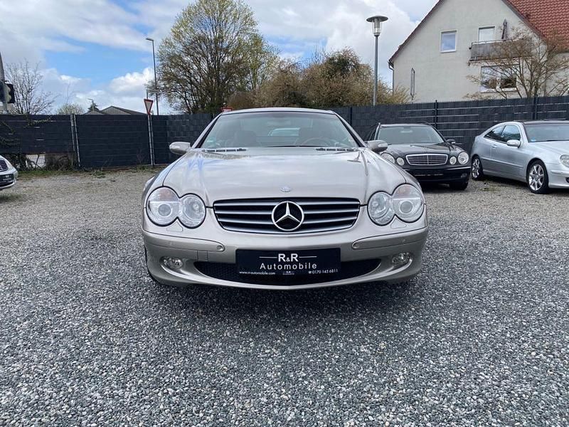 Gebraucht Mercedes SL500 306 PS (225 kW) 2004 Silber Cabrio