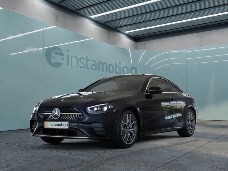 Schwarz Gebraucht 2021 Mercedes E450 Coupé | 58.660 € (Teuer) - Bild 1/4