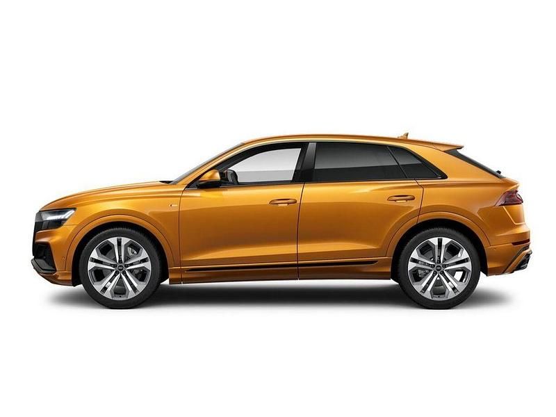 Gebraucht Audi Q8 S-Line 286 PS (210 kW) 2023 Orange SUV