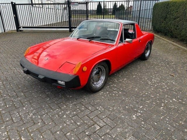 Rot Gebraucht 1976 Porsche 914 Cabrio | 24.500 € - Bild 1/4