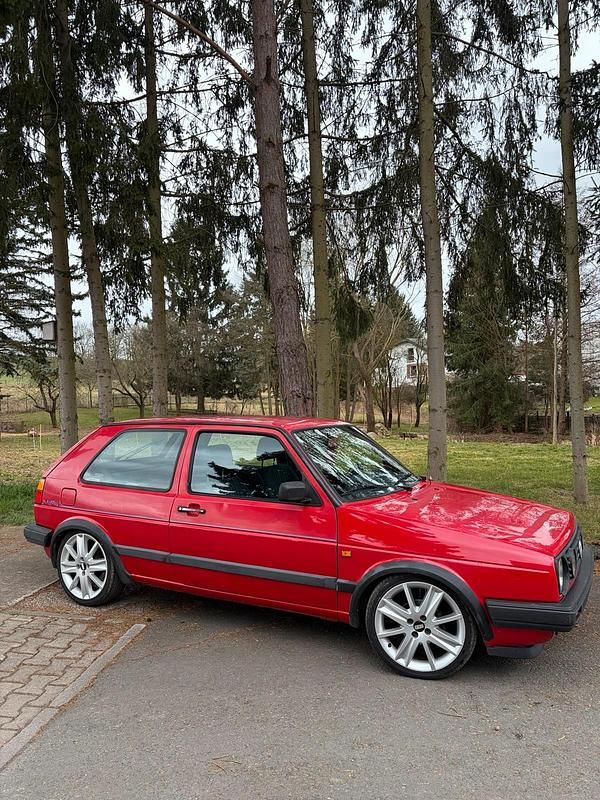 Brugt VW Golf II 72 HK (52 kW) 1990 Rød Hatchback