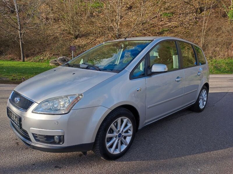 Silber Gebraucht 2005 Ford C-MAX Ghia Van / Kleinbus | 800 € - Bild 1/4