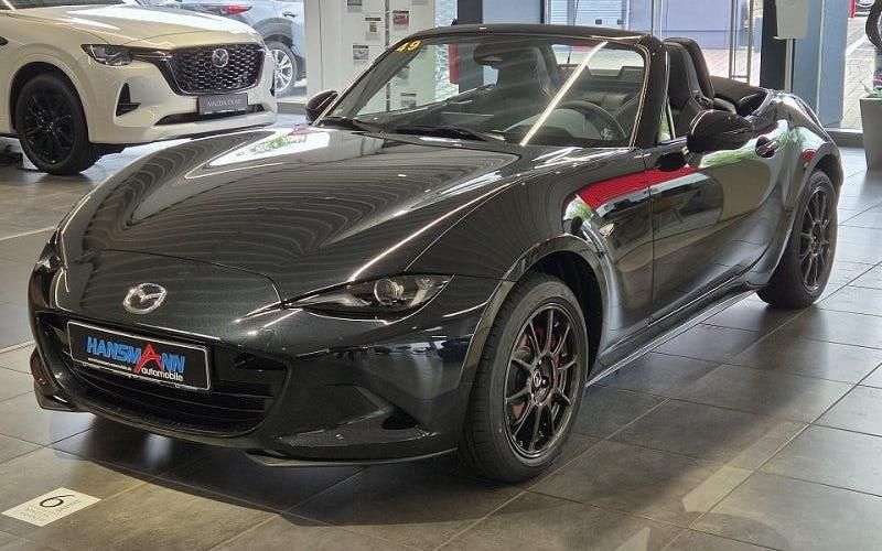 Schwarz Gebraucht 2025 Mazda MX5 Homura-Line Cabrio | 33.990 € (Teuer) - Bild 1/4
