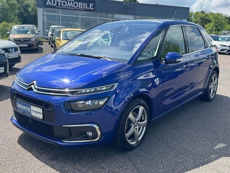 Gebraucht Citroën C4 SpaceTourer Shine 150 PS (110 kW) 2017 Blau Van / Kleinbus