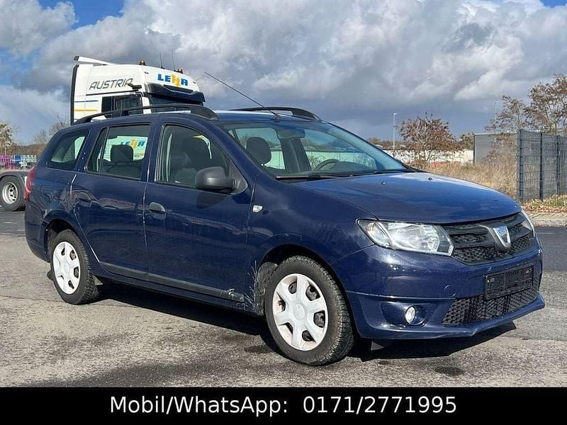 Gebraucht Dacia Logan MCV Ambiance 75 PS (55 kW) 2014 Blau Kombi