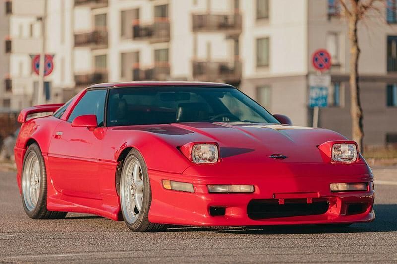 Gebraucht Corvette C4 299 PS (219 kW) 1993 Rot Coupé