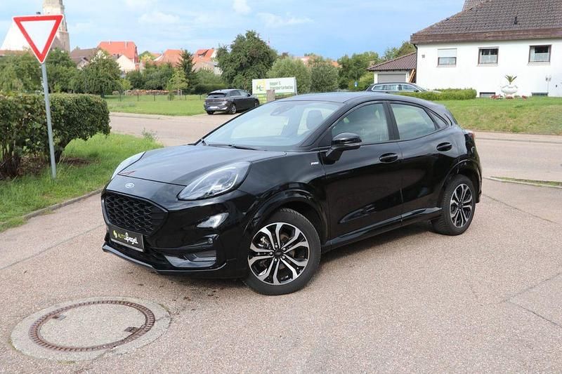 Schwarz Gebraucht 2023 Ford Puma ST-Line SUV | 14.190 € (Superpreis) - Bild 1/4
