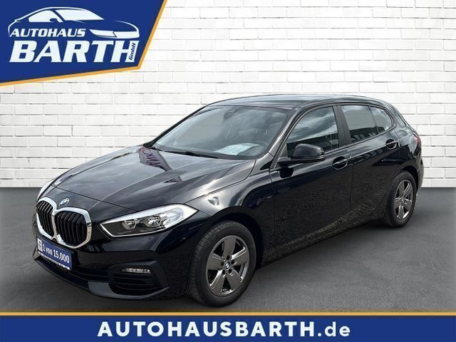 Schwarz Gebraucht 2021 BMW 118 Comfort Edition Kleinwagen | 18.890 € (Guter Preis) - Bild 1/4