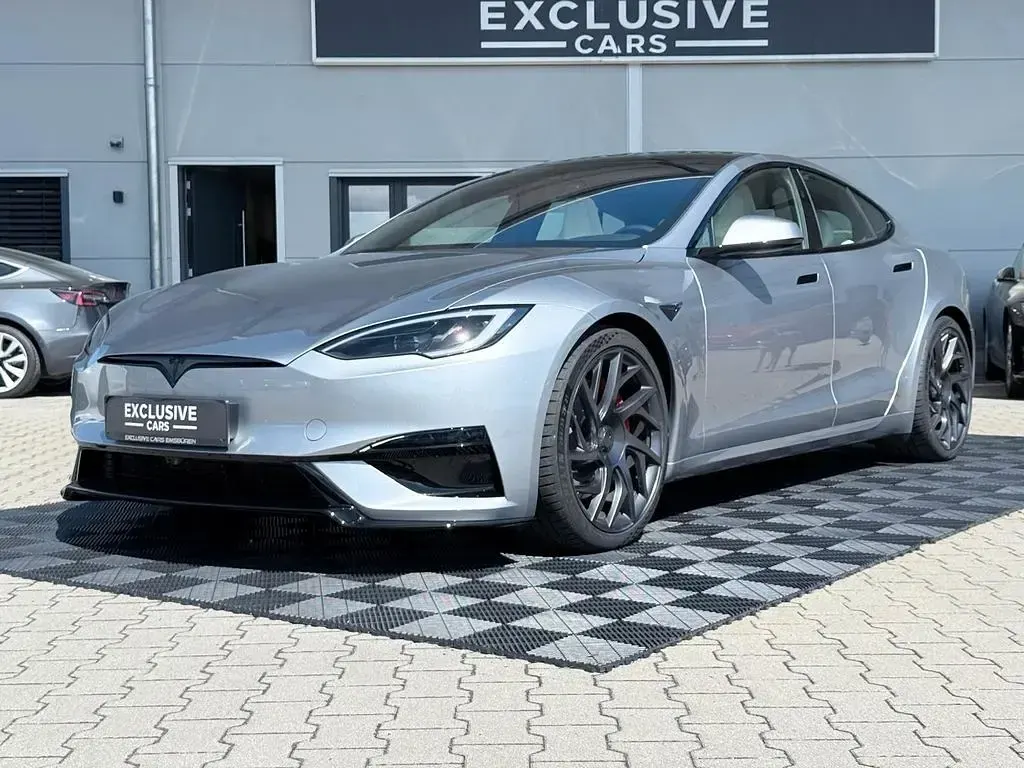 Second-hand Tesla Model S Plaid 759 kW (1033 CP) 2026 Argintiu Hatchback