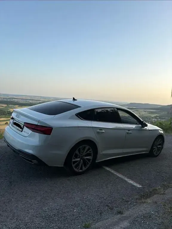 Gebraucht Audi A5 Sportback Advanced 204 PS (150 kW) 2023 Weiß Kleinwagen