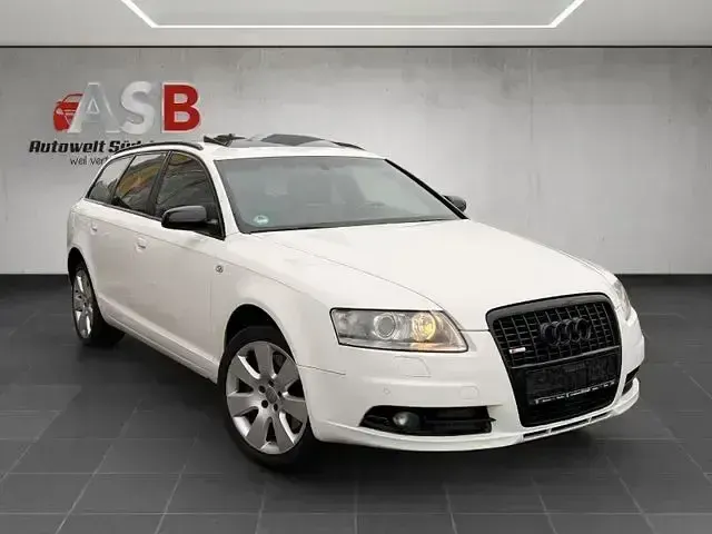 Używany Audi A6 S-line plus 233 KM (171 kW) 2008 Biały Kombi