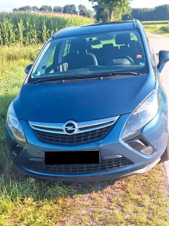 Gebraucht Opel Zafira Tourer Innovation 136 PS (100 kW) 2016 Blau Van / Kleinbus