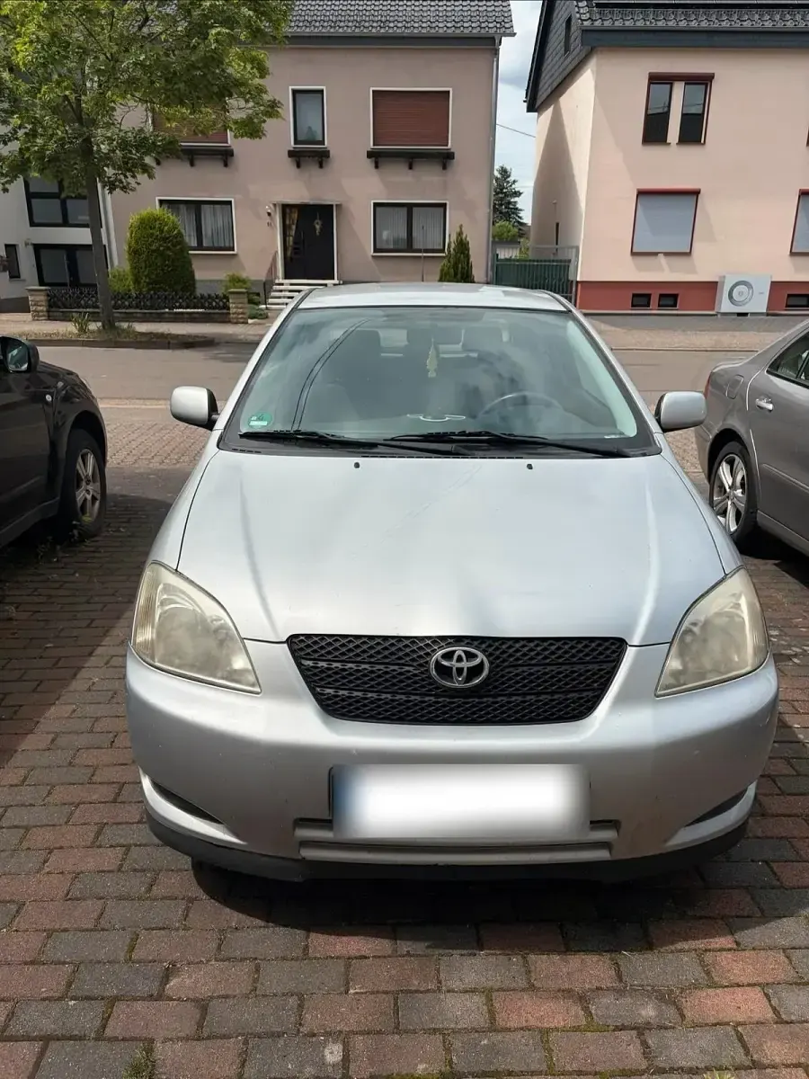 Gebraucht Toyota Corolla 2001 Silber Kleinwagen