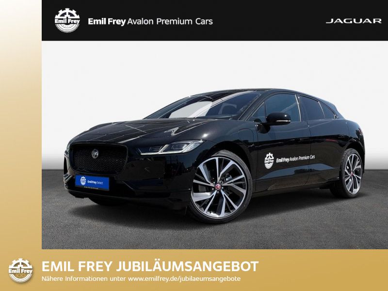 Santorini black metallic Gebraucht 2022 Jaguar I-Pace S SUV | 52.000 € - Bild 1/4