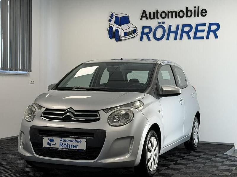 Gebraucht Citroën C1 Feel 69 PS (50 kW) 2015 Silber silver grey 1e7 (metallic) Kleinwagen