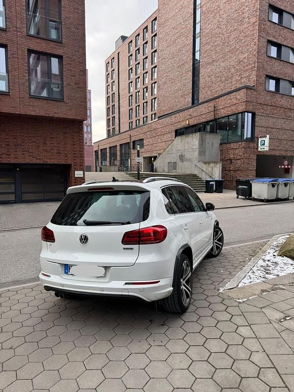 Gebraucht VW Tiguan R-line 184 PS (135 kW) 2016 Weiß SUV