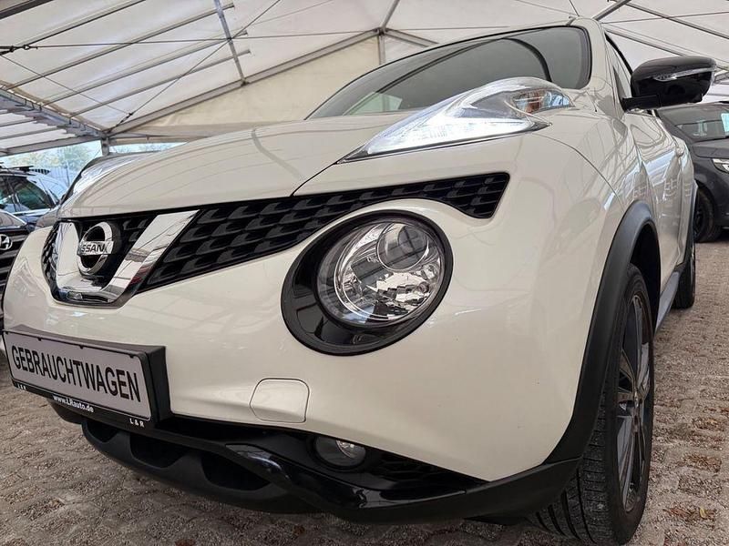 Weiß Gebraucht 2015 Nissan Juke Tekna SUV | 10.700 € (Fairer Preis) - Bild 1/4