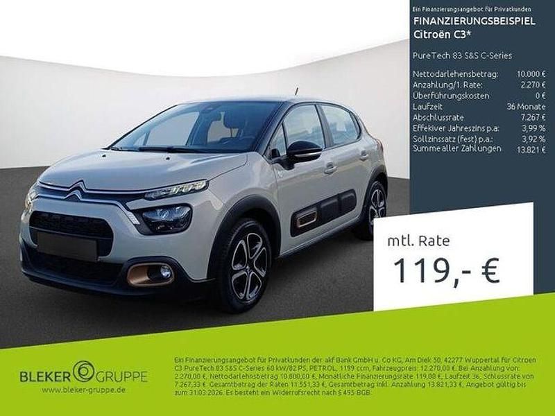 Lackierung sable/metallic klarlack Gebraucht 2023 Citroën C3 PureTech Limousine | 12.270 € (Fairer Preis) - Bild 1/3