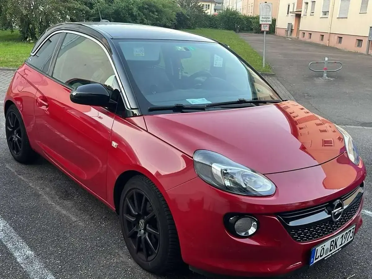Gebraucht Opel Adam Unlimited 87 PS (63 kW) 2016 Rot Kleinwagen