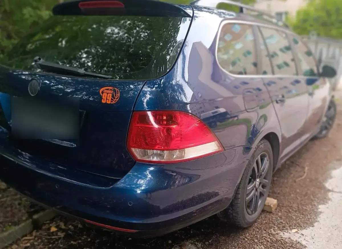 Gebraucht VW Golf VI 140 PS (102 kW) 2008 Blau Kleinwagen