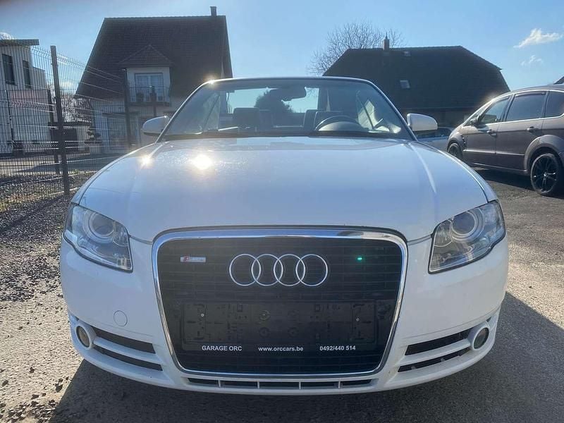 Gebraucht Audi A4 Cabriolet S-Line 140 PS (102 kW) 2007 Weiß Cabrio