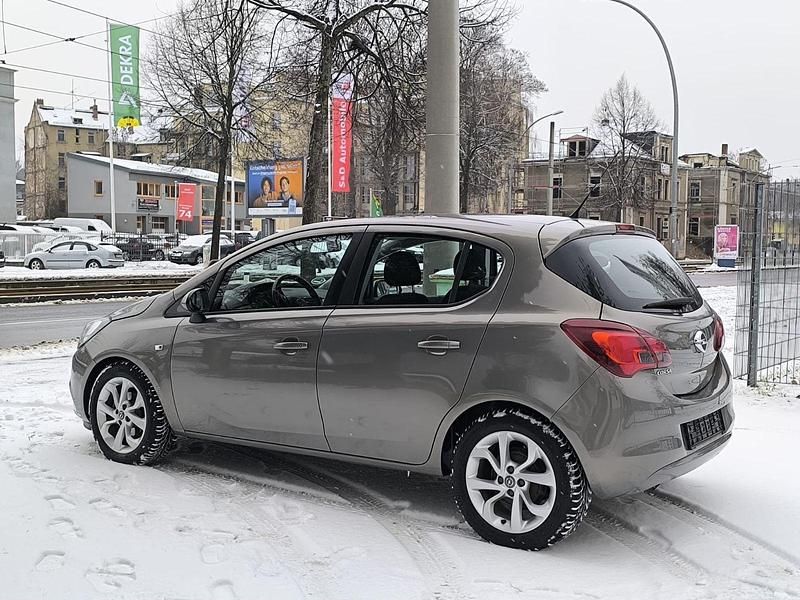 Gebraucht Opel Corsa Edition 90 PS (66 kW) 2015 Grau Kleinwagen