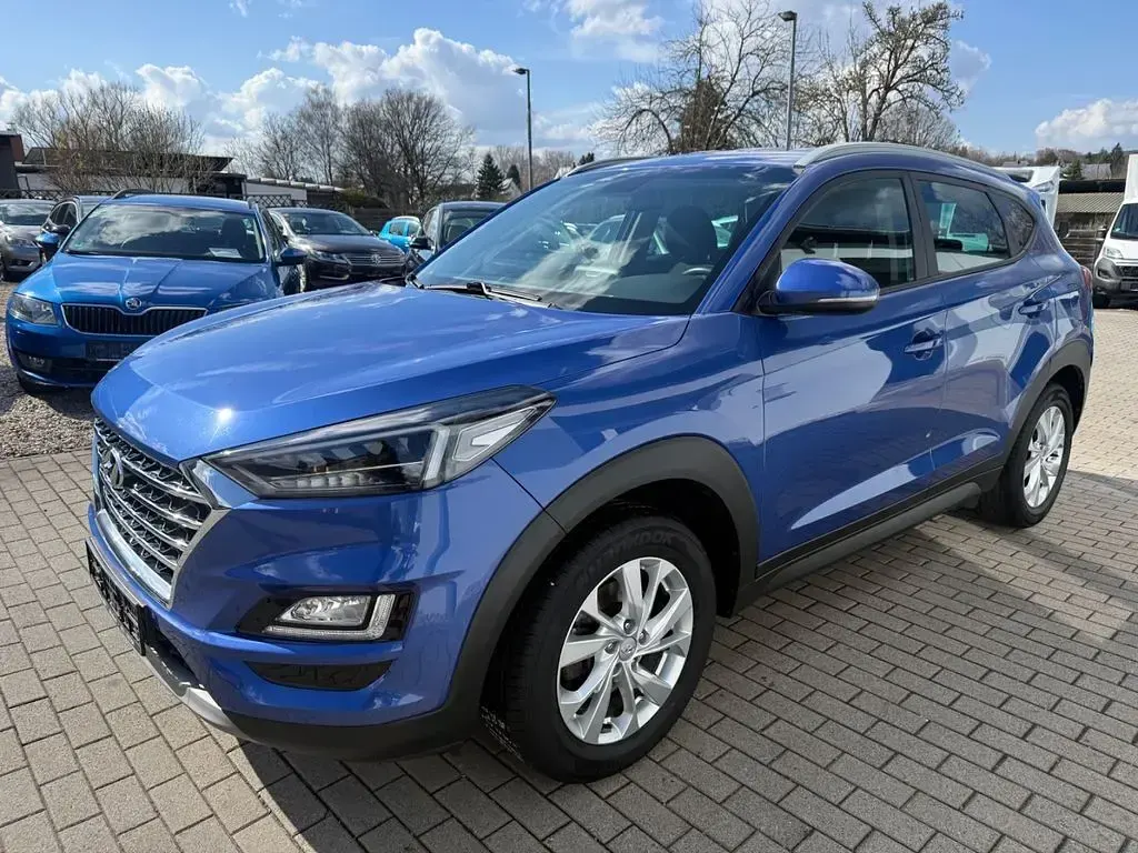 Gebraucht Hyundai Tucson 136 PS (100 kW) 2019 Blau SUV