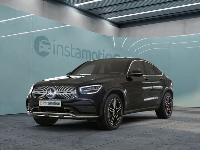 Gebraucht Mercedes GLC300e 211 PS (155 kW) 2021 Schwarz Coupé