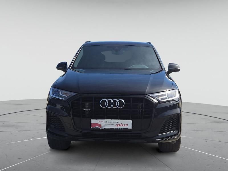 Mythosschwarz metallic Gebraucht 2022 Audi Q7 Ambiente SUV | 56.780 € (Guter Preis) - Bild 1/4