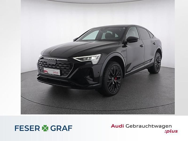 Mythosschwarz metallic Gebraucht 2023 Audi Q8 Sportback e-tron S-Line SUV | 50.840 € (Guter Preis) - Bild 1/4