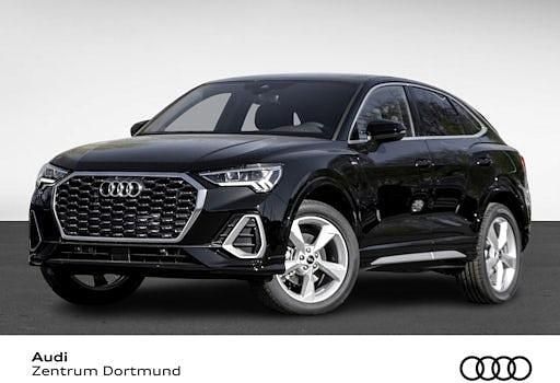 Mythosschwarz metallic Gebraucht 2025 Audi Q3 Sportback S-Line SUV | 49.017 € (Teuer) - Bild 1/4