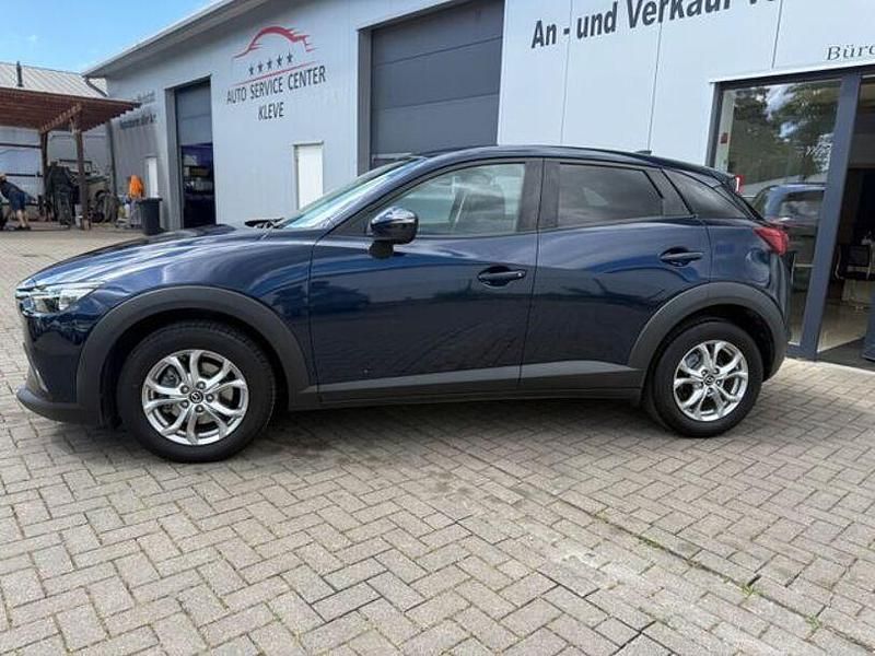 Gebraucht Mazda CX-3 Exclusive-Line 120 PS (88 kW) 2018 Blau SUV