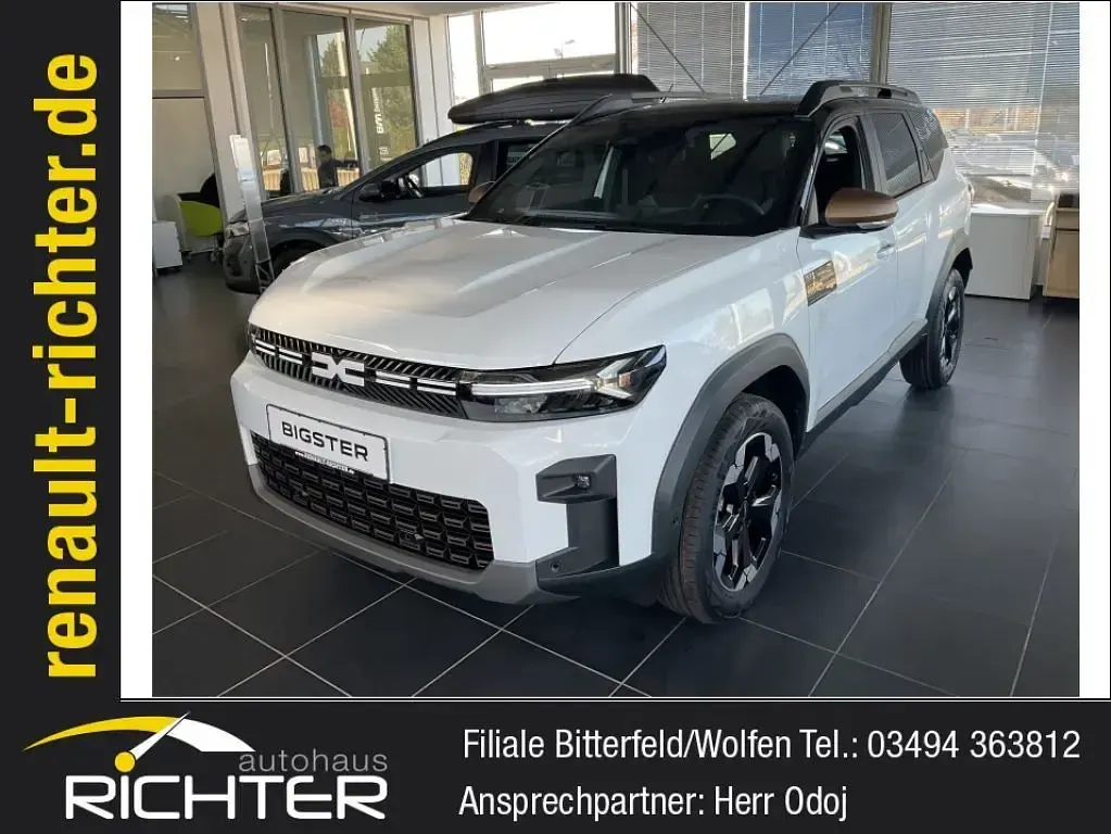 Neu Dacia Bigster Extreme 140 PS (102 kW) 2025 Weiß SUV
