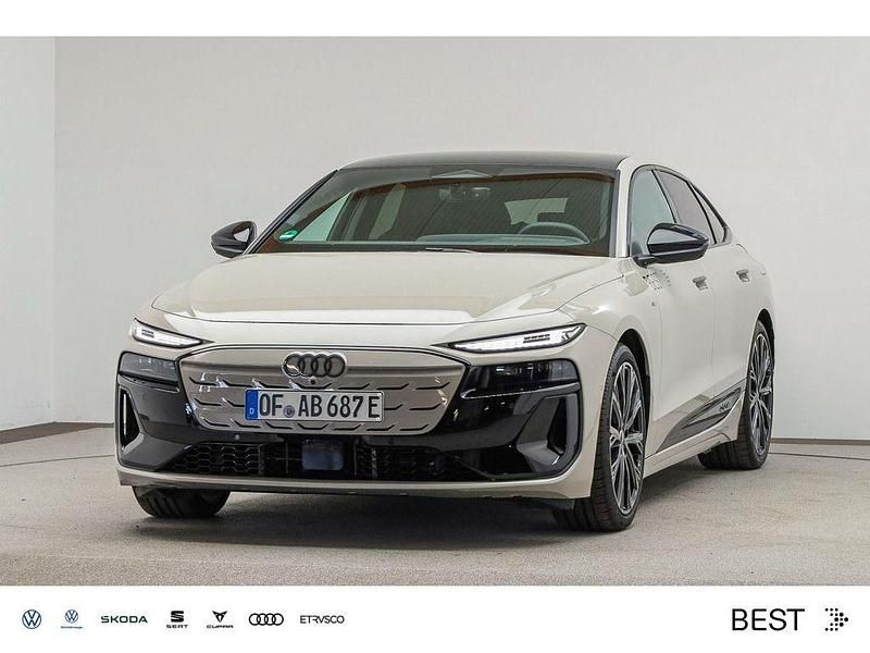 Siambeige metallic Gebraucht 2025 Audi A6 e-tron Ambiente Limousine | 86.385 € (Etwas zu teuer) - Bild 1/4
