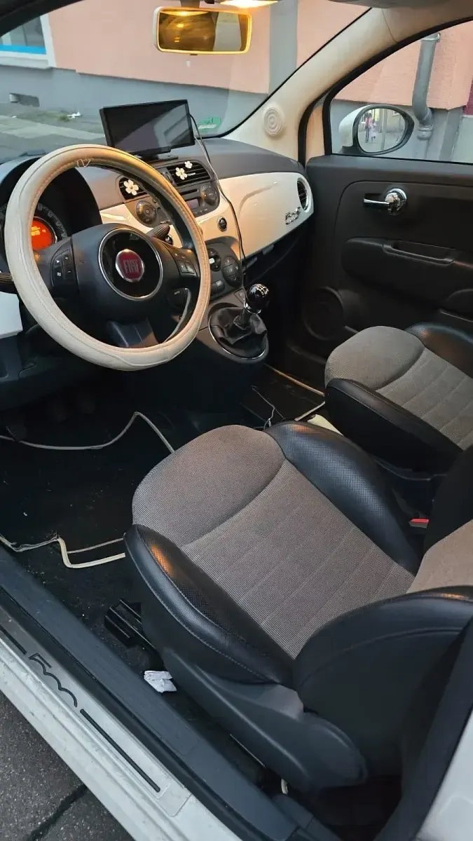 Gebraucht Fiat 500C 100 PS (73 kW) 2011 Weiß Cabrio