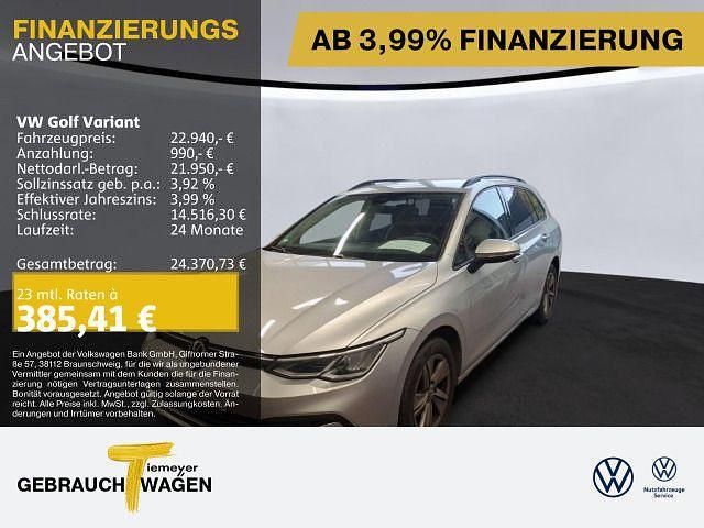 Silber Gebraucht 2022 VW Golf VIII Life Kombi | 22.940 € (Guter Preis) - Bild 1/2