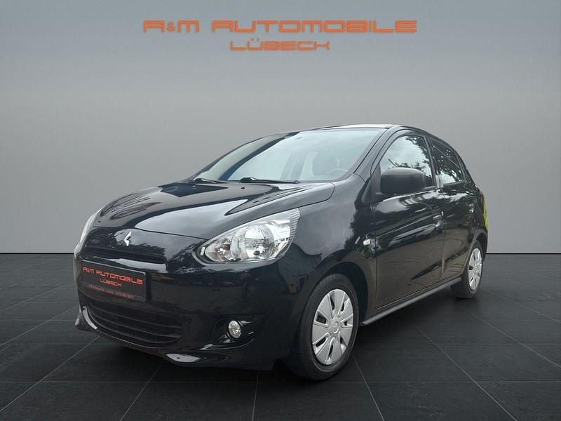 Schwarz Gebraucht 2015 Mitsubishi Space Star Classic Collection Kleinwagen | 5.190 € (Fairer Preis) - Bild 1/4