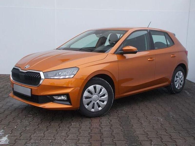Gebraucht Skoda Fabia Selection 95 PS (69 kW) 2024 Orange Kleinwagen
