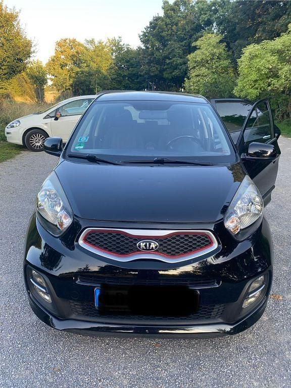 Schwarz Gebraucht 2015 Kia Picanto DREAM-TEAM Edition Kleinwagen | 5.000 € (Superpreis) - Bild 1/4
