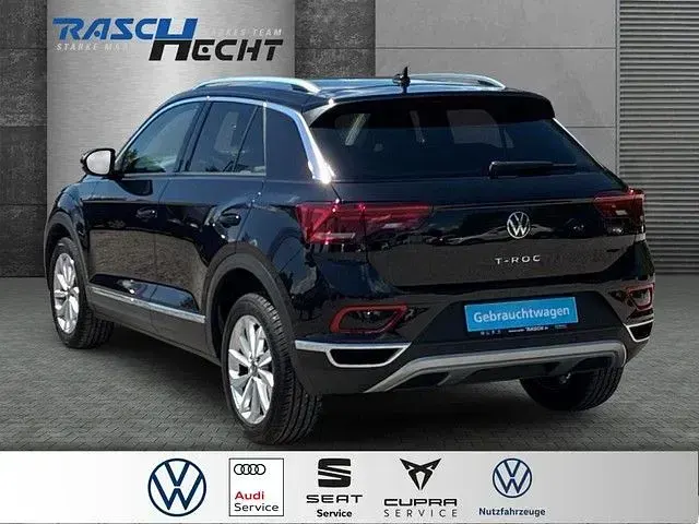 Gebraucht VW T-Roc Style 110 PS (80 kW) 2023 Schwarz SUV
