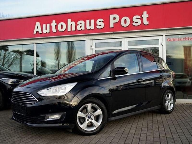 Gebraucht Ford C-MAX Titanium 125 PS (91 kW) 2016 Schwarz Van / Kleinbus