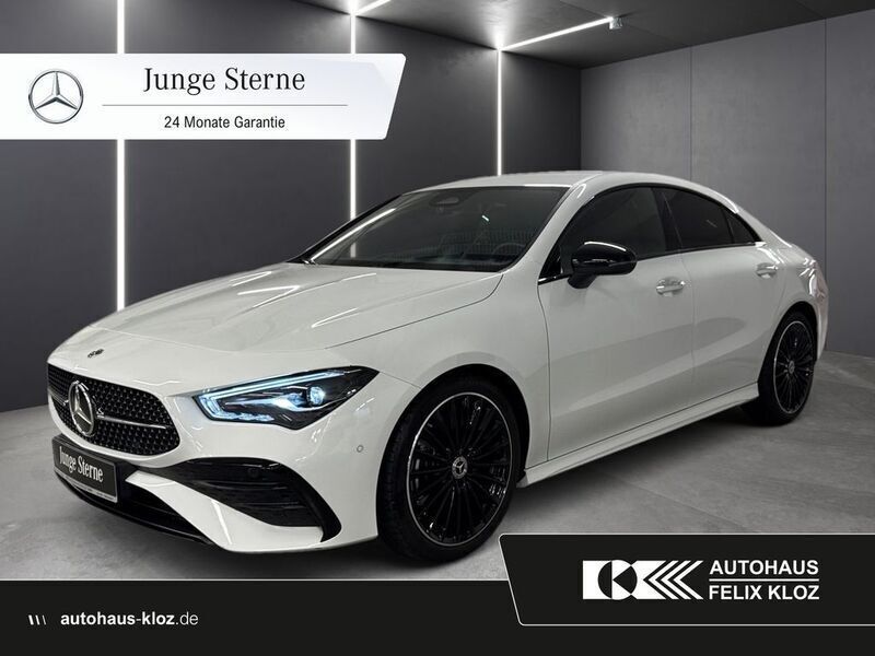 Weiß Gebraucht 2024 Mercedes CLA200 AMG Coupé | 39.900 € (Teuer) - Bild 1/4