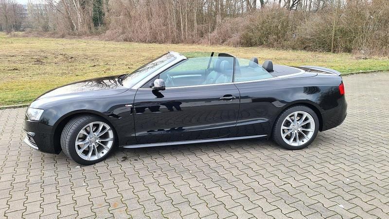 Schwarz Gebraucht 2016 Audi A5 Cabriolet S-Line Cabrio | 21.400 € (Fairer Preis) - Bild 1/4