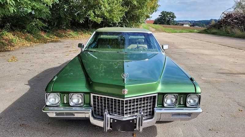 Second-hand Cadillac Deville 220 CP (161 kW) 1971 Verde Berlinǎ