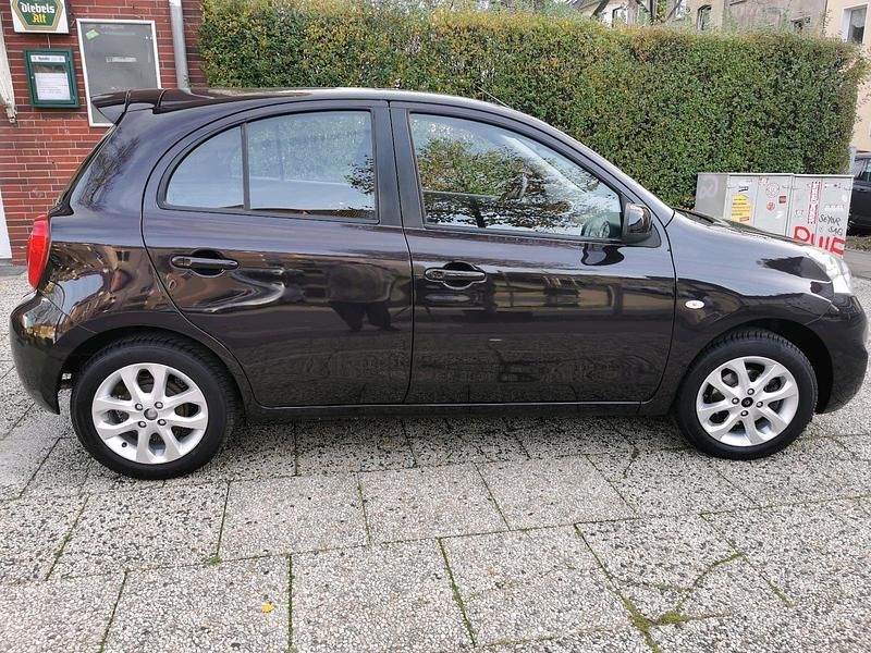 Violet Gebraucht 2015 Nissan Micra Kleinwagen | 6.399 € (Fairer Preis) - Bild 1/4