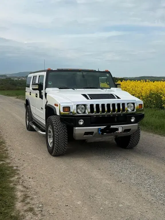 Brugt Hummer H2 398 HK (292 kW) 2008 Hvid SUV